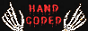 Button reads: 'Hand Coded.'