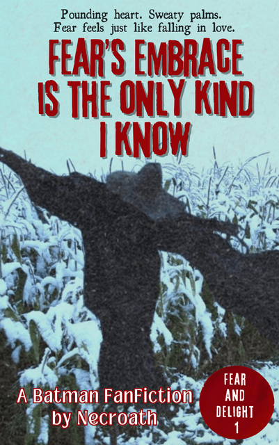 Cover made on Canva, using a photo of snowy cornfield from publicdomain.net and a photo of a scarecrow by pumpkinrot