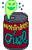 Pixel art of a can of Nightmare Fuel